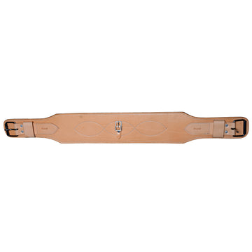 Hilason Western Flank Cinch With Connector Strap Stainless Steel Fitting
